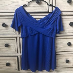 A pea in the pod Babydoll maternity Top(S)